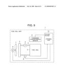 Abnormality detecting device for a fuel cell powered industrial vehicle diagram and image