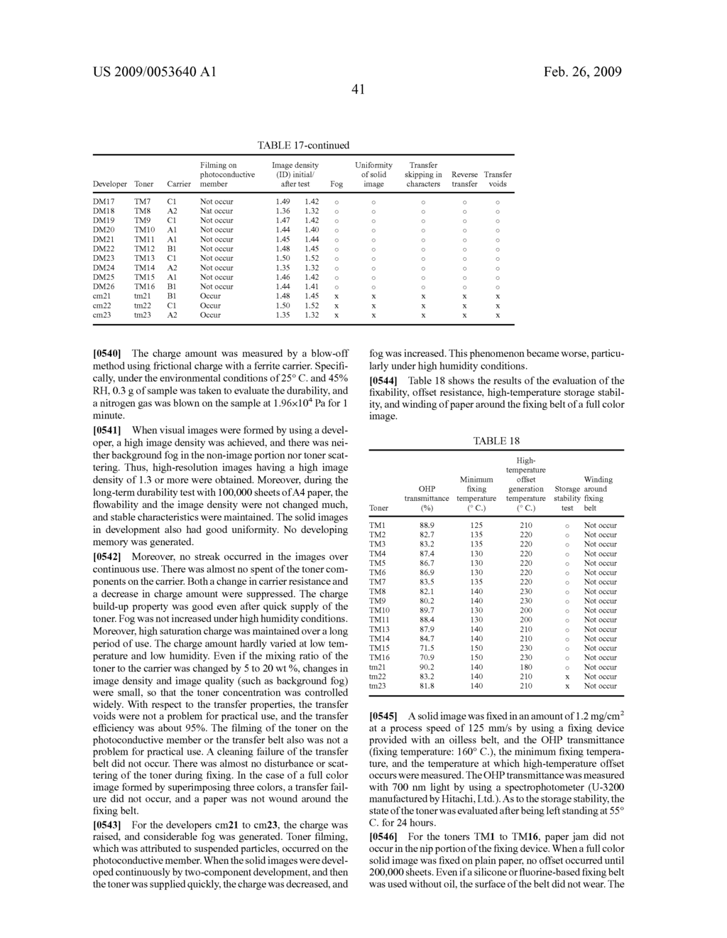 TONER AND METHOD FOR PRODUCING TONER - diagram, schematic, and image 46