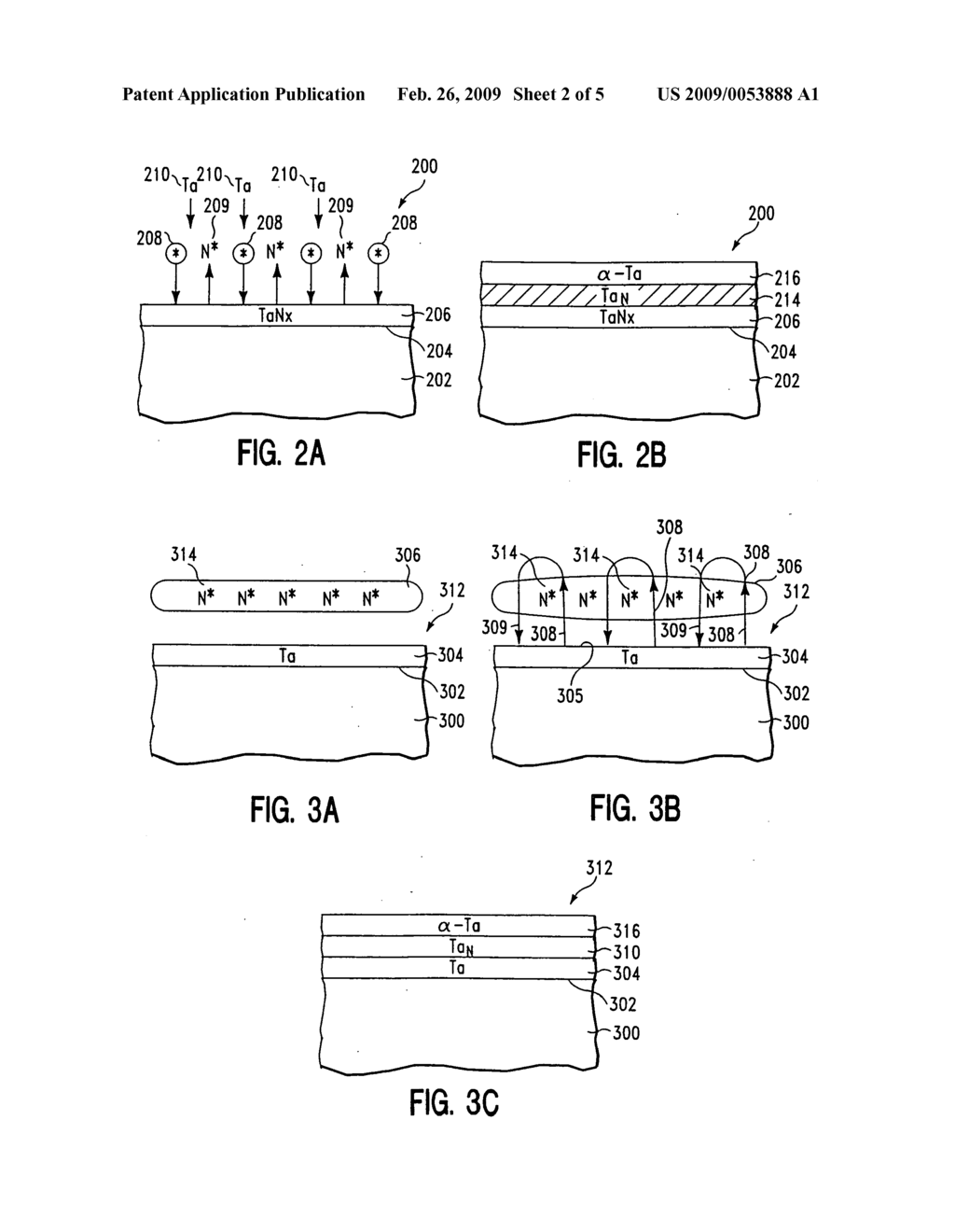 Method of depositing a diffusion barrier layer which provides an improved interconnect - diagram, schematic, and image 03