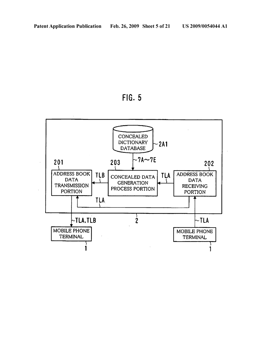 Portable terminal device, address book transfer device, information display method and address book transfer method used in portable terminal device, and computer program - diagram, schematic, and image 06