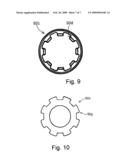 BICYCLE REAR DERAILLEUR WITH A MOTION RESISTING STRUCTURE diagram and image