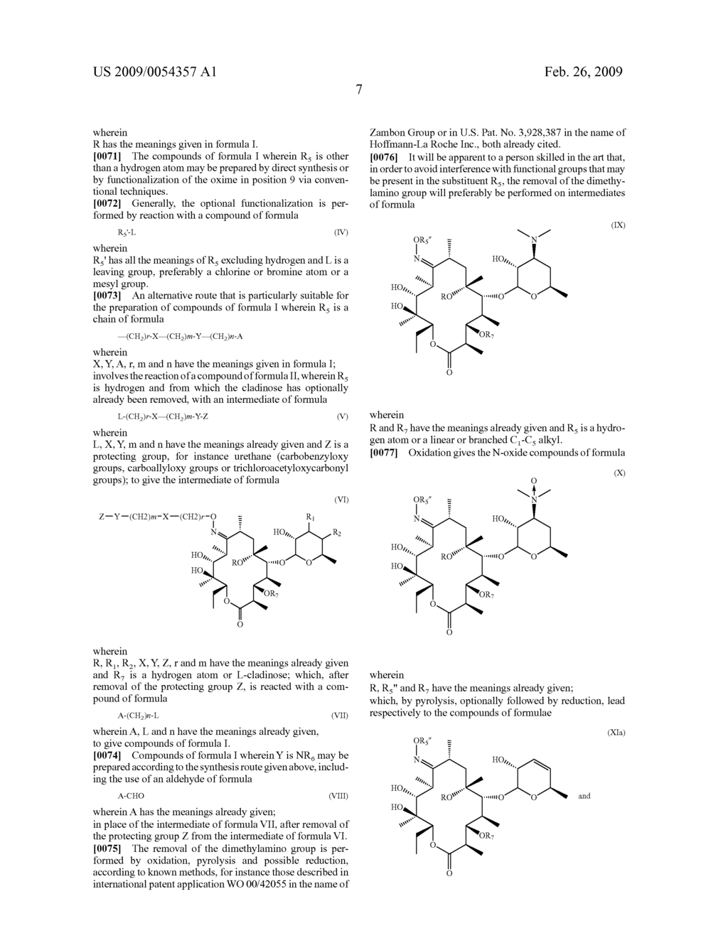 MACROLIDE COMPOUNDS ENDOWED WITH ANTIINFLAMMATORY ACTIVITY - diagram, schematic, and image 08