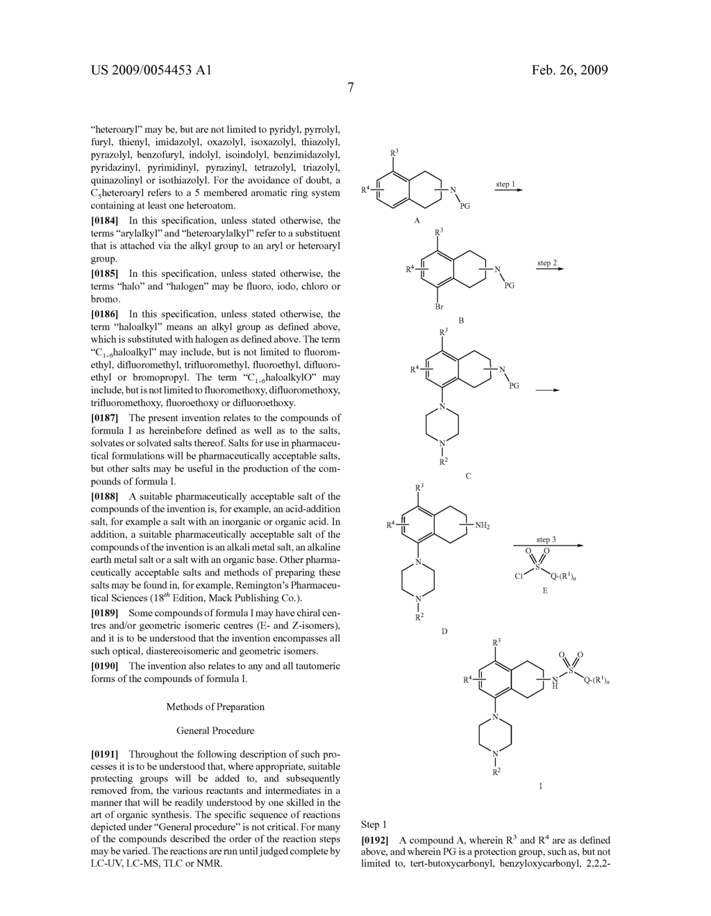 Novel Tetralins as 5-HT6 Modulators - diagram, schematic, and image 08