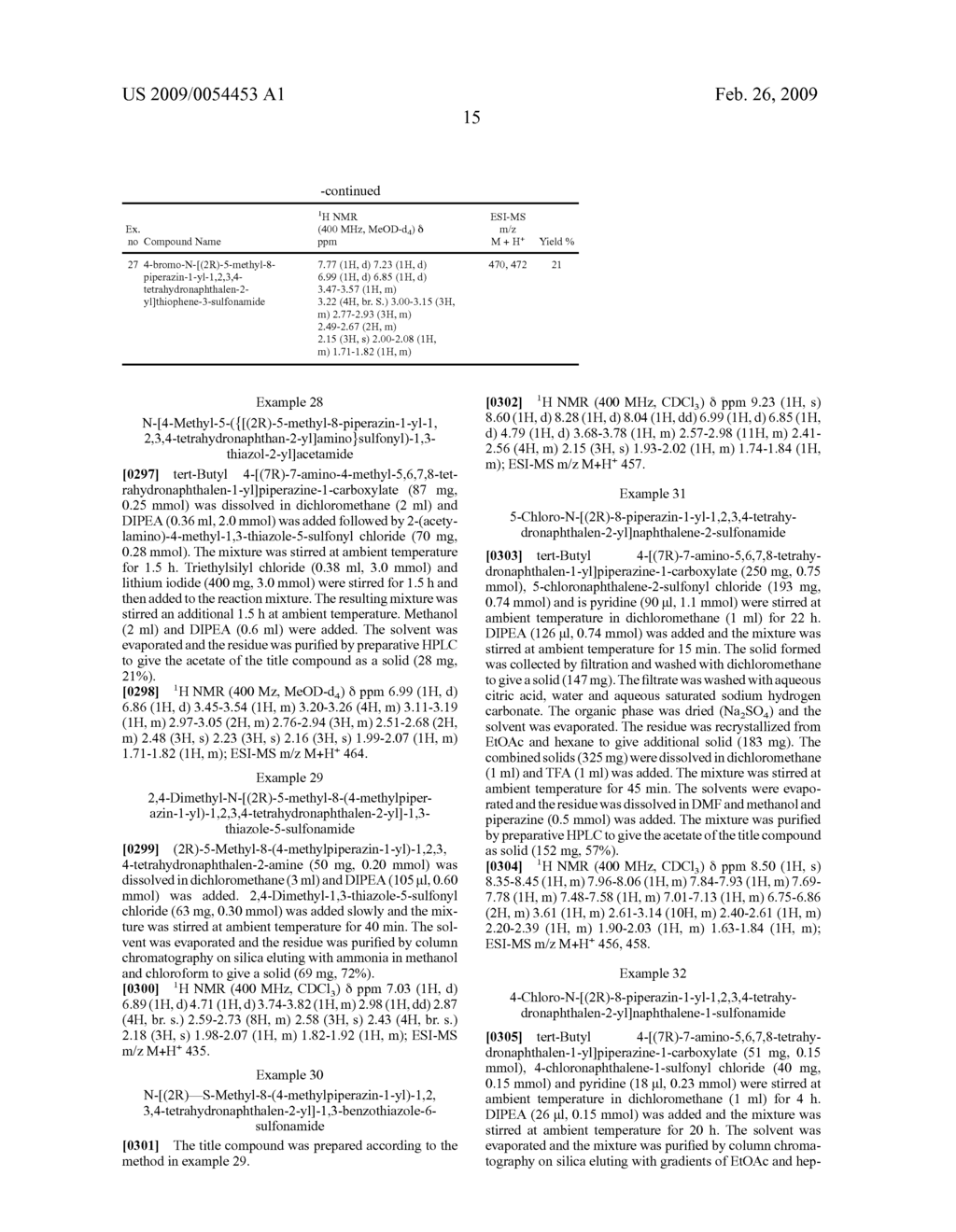 Novel Tetralins as 5-HT6 Modulators - diagram, schematic, and image 16