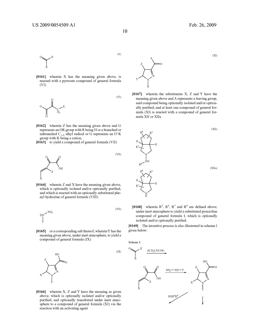 Octahydropentalene-Substituted Pyrazoline Derivatives, Their Prepartion and Use as Medicaments - diagram, schematic, and image 11