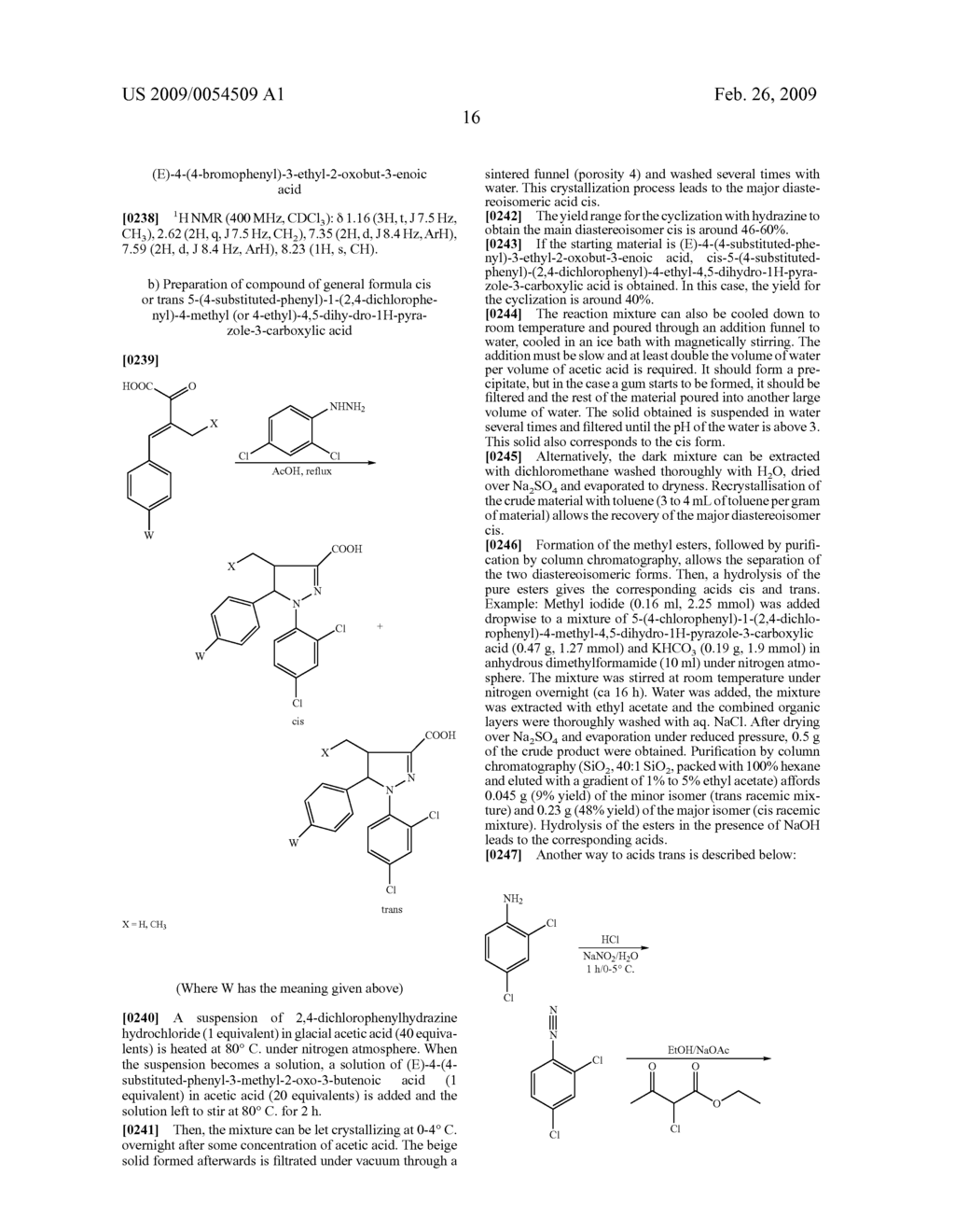 Octahydropentalene-Substituted Pyrazoline Derivatives, Their Prepartion and Use as Medicaments - diagram, schematic, and image 17