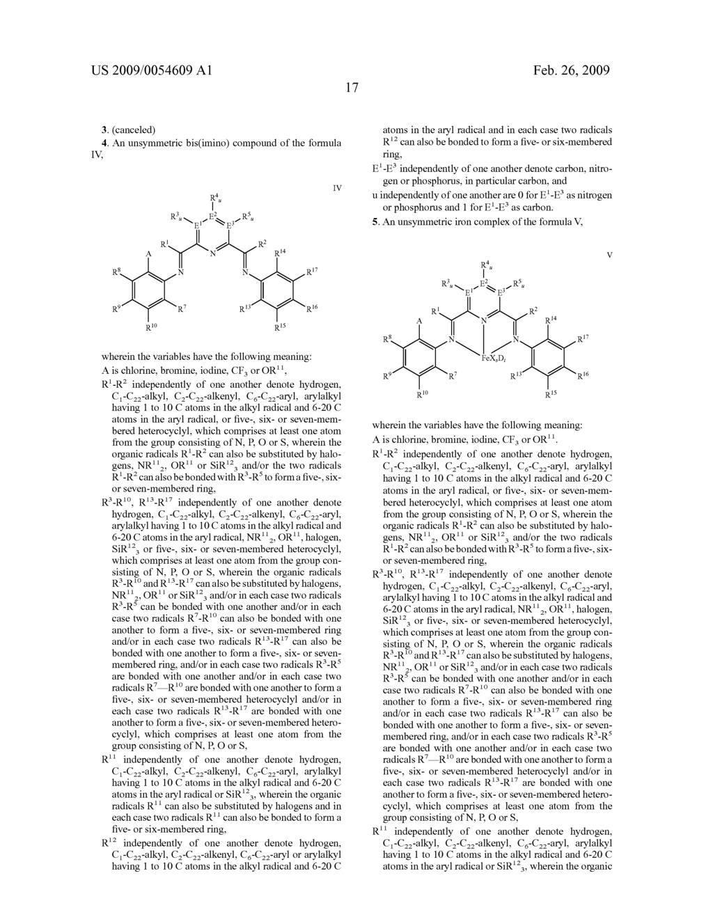 Process for the Preparation of Unsymmetric Bis(Imino) Compounds - diagram, schematic, and image 18