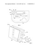 Diagnostic imaging device having protective facade and method of cleaning and disinfecting same diagram and image