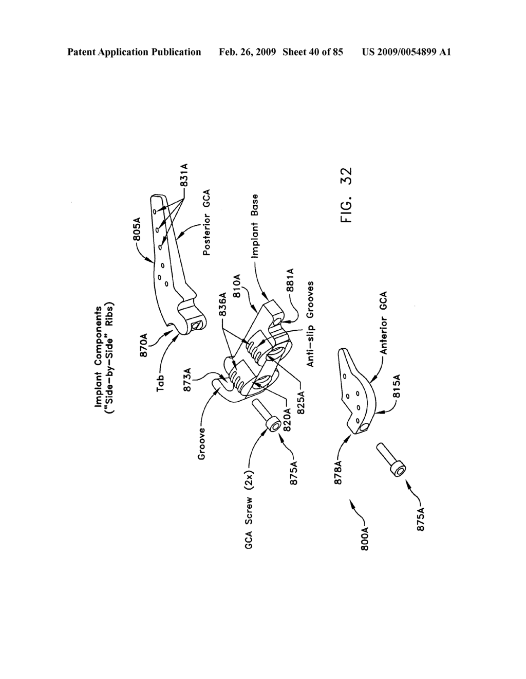 Method and apparatus for performing an open wedge, high tibial osteotomy - diagram, schematic, and image 41