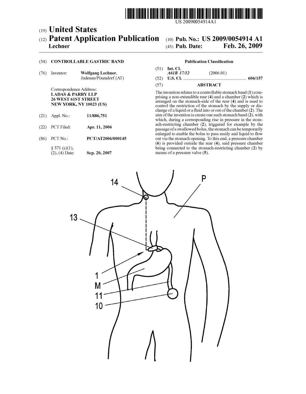 Controllable Gastric Band - diagram, schematic, and image 01