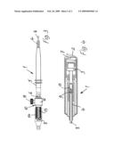 CARDIAC PACEMAKER - ELECTRODE WITH HELICAL SCREW diagram and image