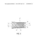 ATRAUMATIC STENT WITH REDUCED DEPLOYMENT FORCE, METHOD FOR MAKING THE SAME AND METHOD AND APPARATUS FOR DEPLOYING AND POSITIONING THE STENT diagram and image