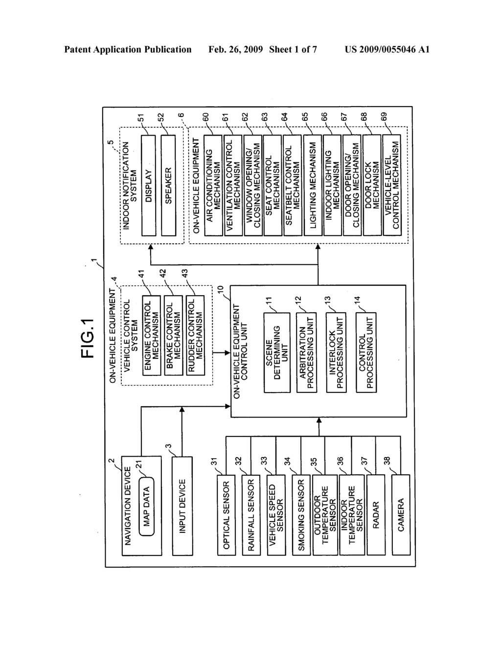 On-Vehicle Equipment Control Device and On-Vehicle Equipment Control Method - diagram, schematic, and image 02