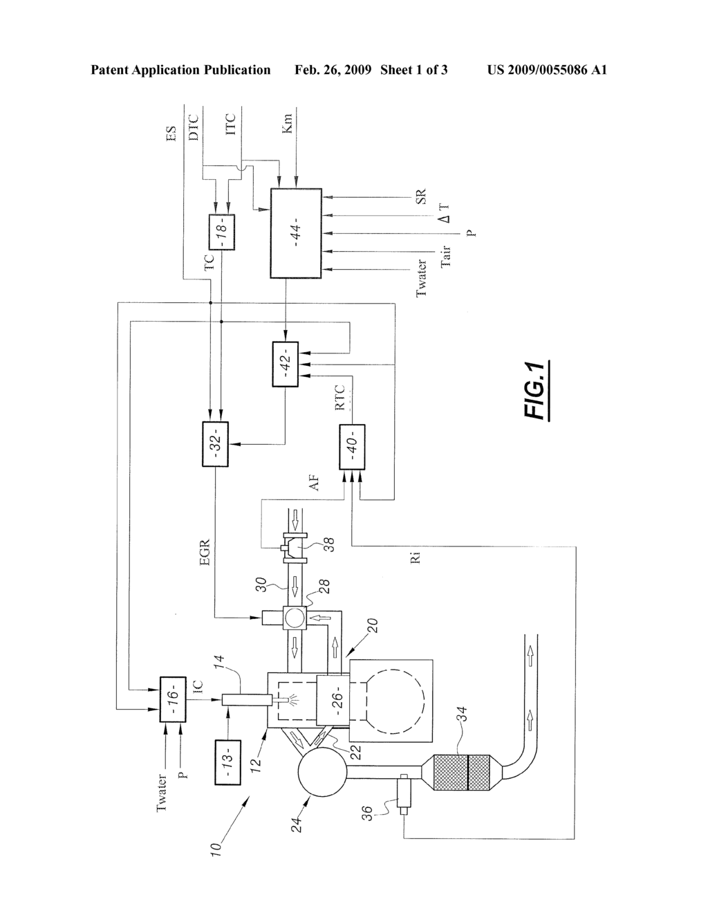 SYSTEM FOR CONTROLLING THE OPERATION OF A DIESEL ENGINE OF A MOTOR VEHICLE - diagram, schematic, and image 02