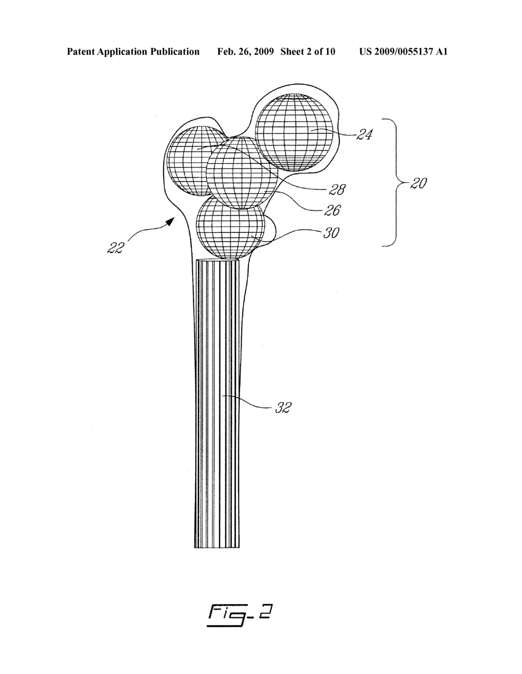 METHOD FOR OBTAINING GEOMETRIC PROPERTIES OF AN ANATOMIC PART - diagram, schematic, and image 03