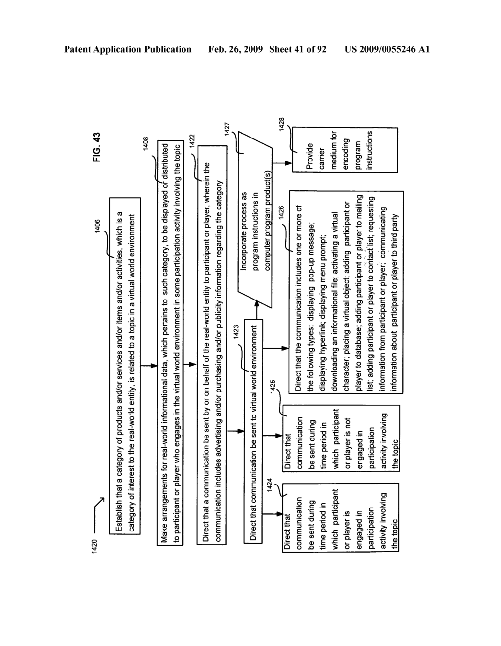 Real-world profile data for making virtual world contacts - diagram, schematic, and image 42