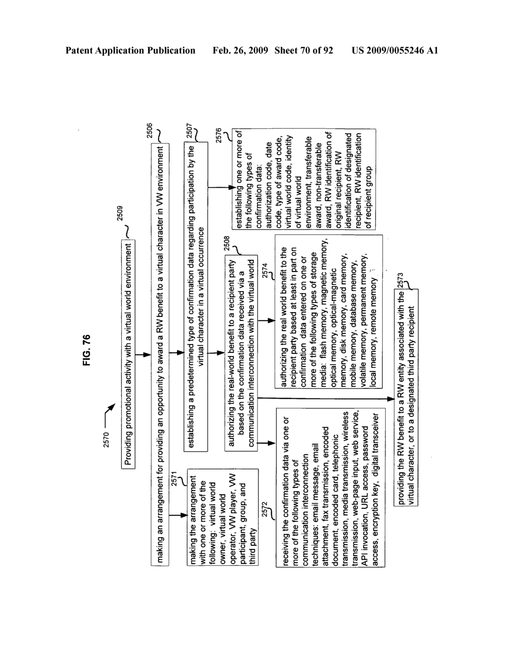 Real-world profile data for making virtual world contacts - diagram, schematic, and image 71