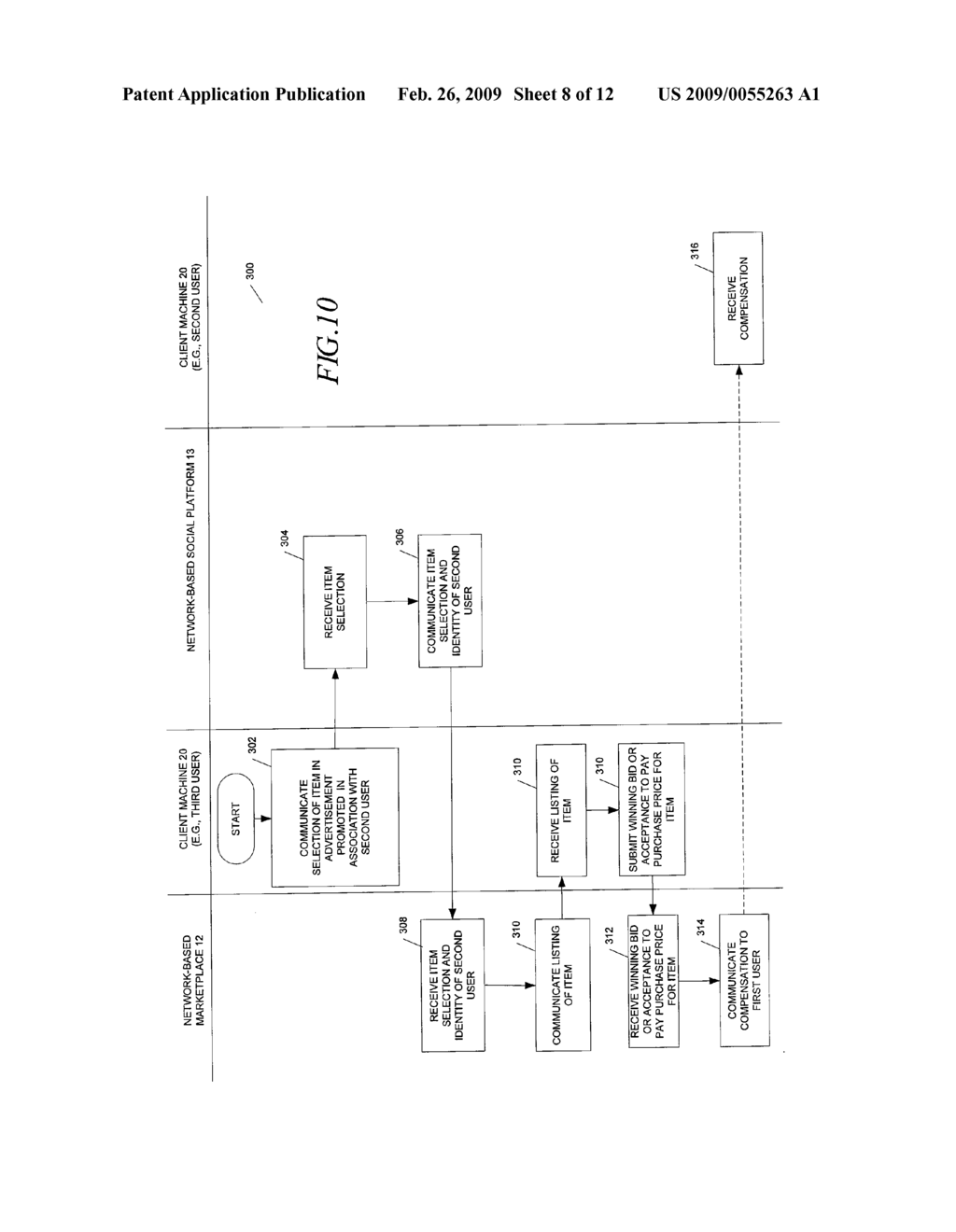 PROMOTING SHOPPING INFORMATION ON A NETWORK BASED SOCIAL PLATFORM - diagram, schematic, and image 09