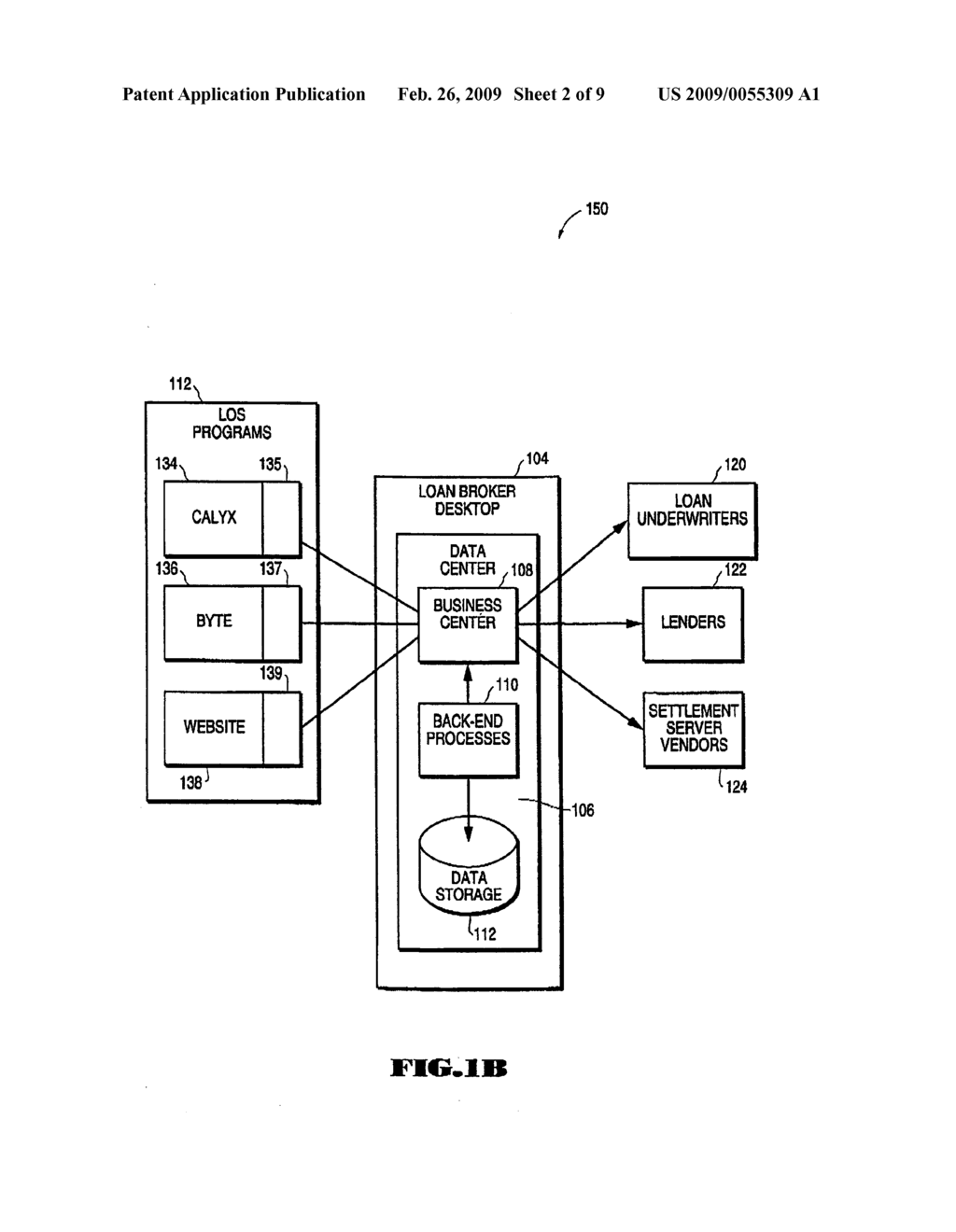 ONLINE SYSTEM FOR FULFILLING LOAN APPLICATIONS FROM LOAN ORIGINATORS - diagram, schematic, and image 03