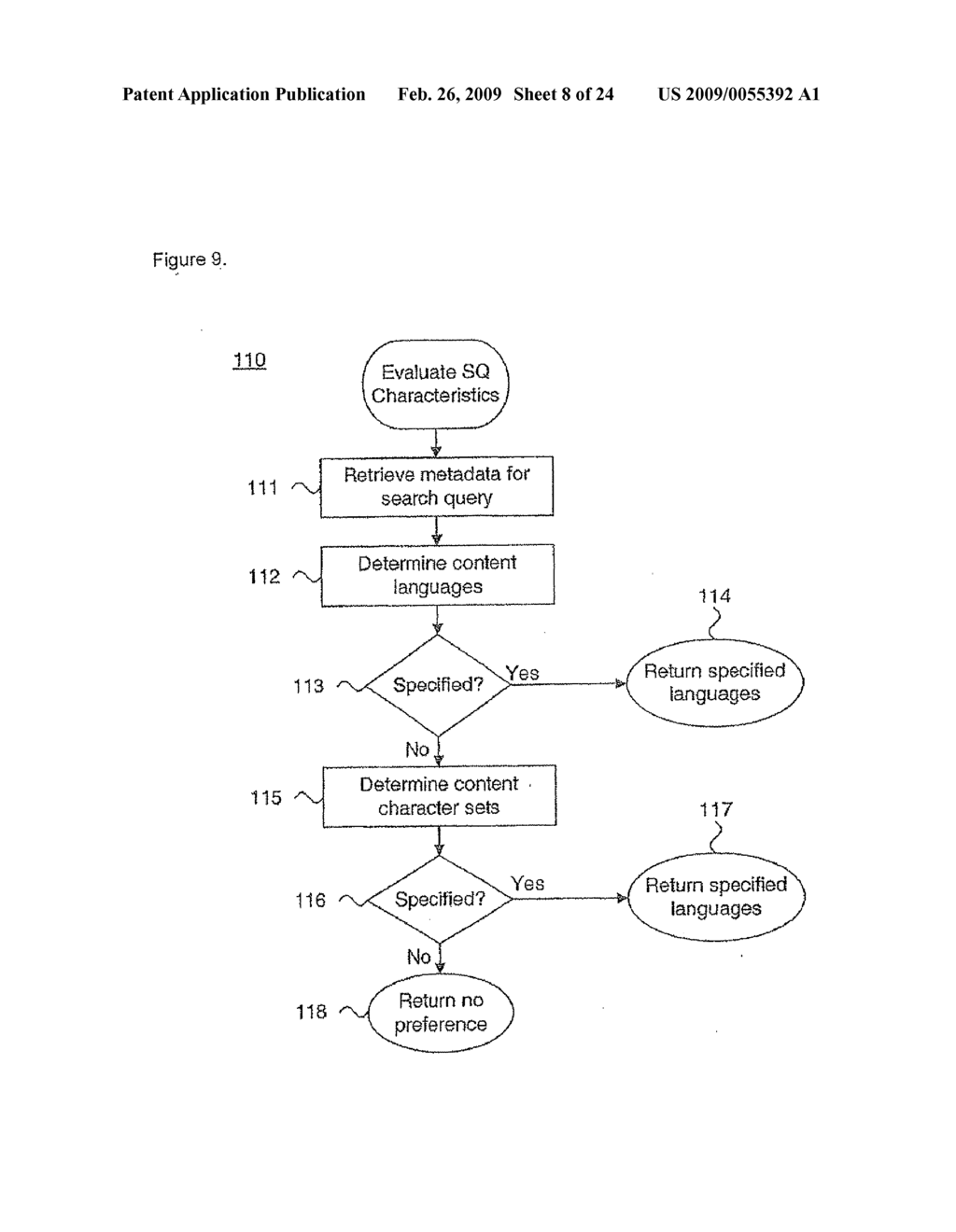 ORDERING OF SEARCH RESULTS BASED ON LANGUAGE AND/OR COUNTRY OF THE SEARCH RESULTS - diagram, schematic, and image 09