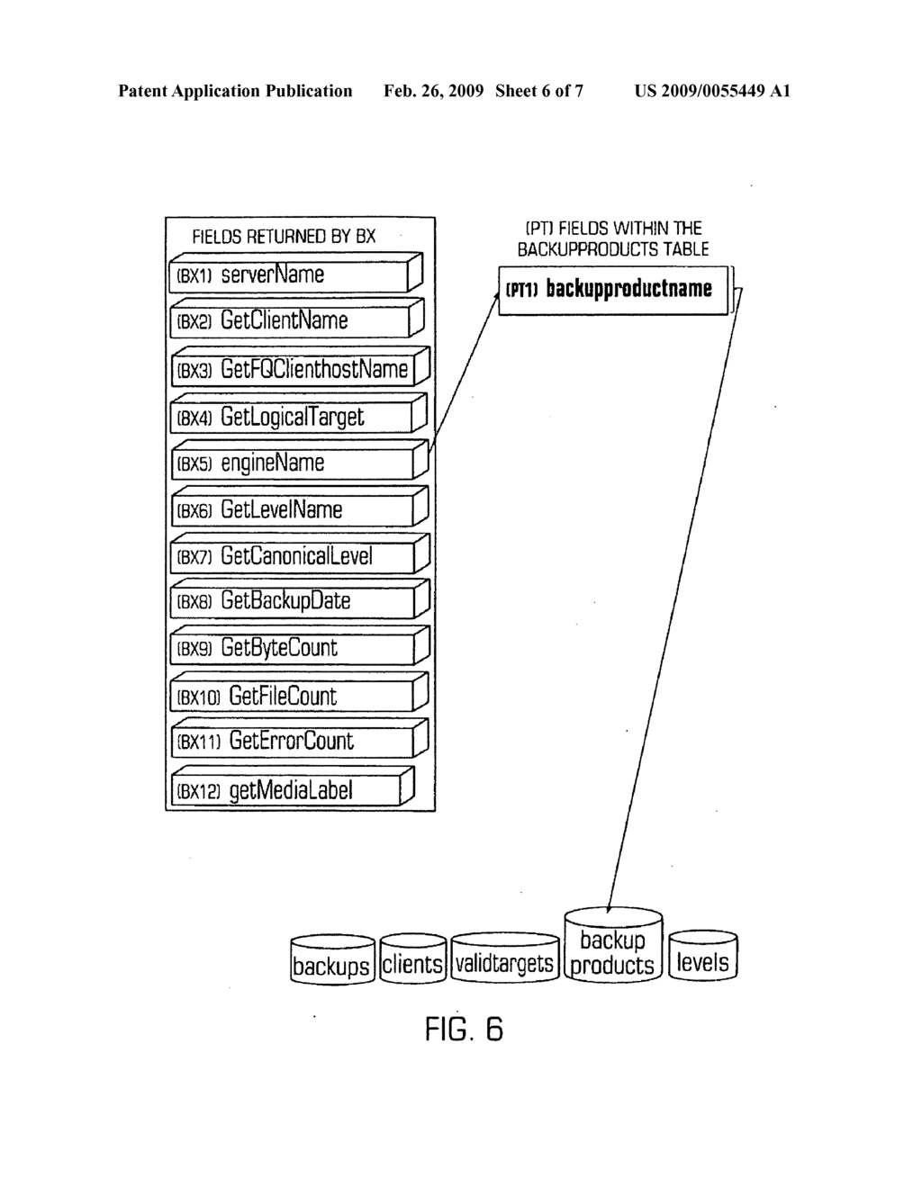 METHOD FOR EXTRACTING AND STORING RECORDS OF DATA BACKUP ACTIVITY FROM A PLURALITY OF BACKUP DEVICES - diagram, schematic, and image 07