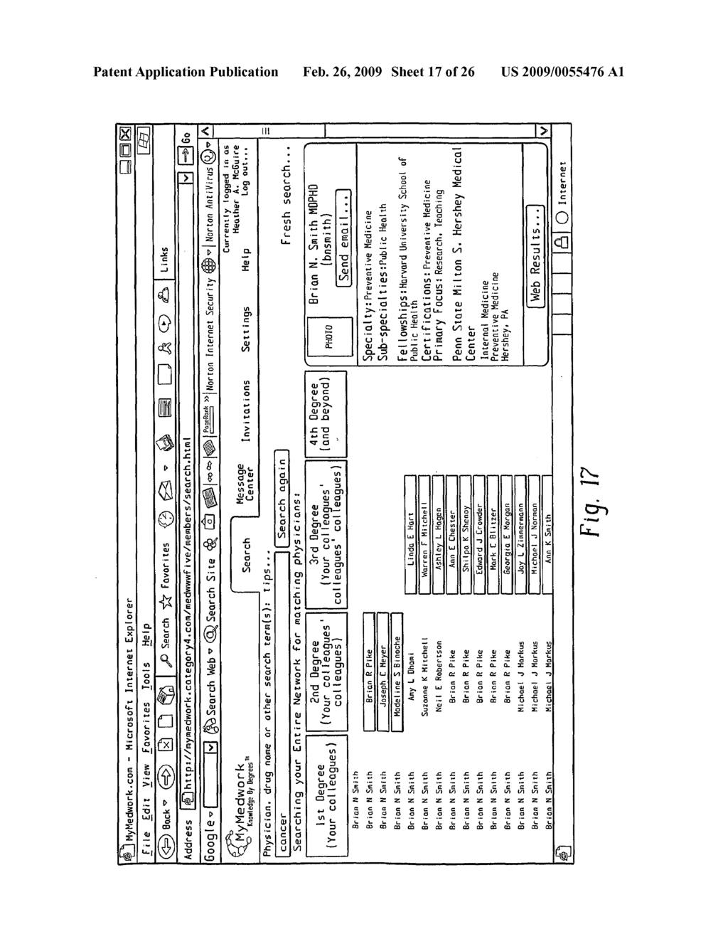 Collections of linked databases and systems and methods for communicating about updates thereto - diagram, schematic, and image 18