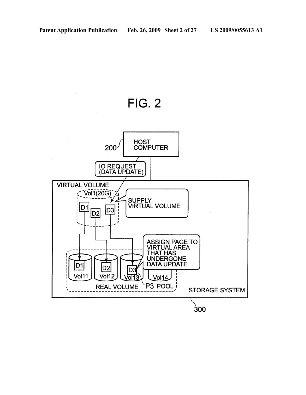 STORAGE SYSTEM PERFORMING VIRTUAL VOLUME BACKUP AND METHOD THEREOF - diagram, schematic, and image 03