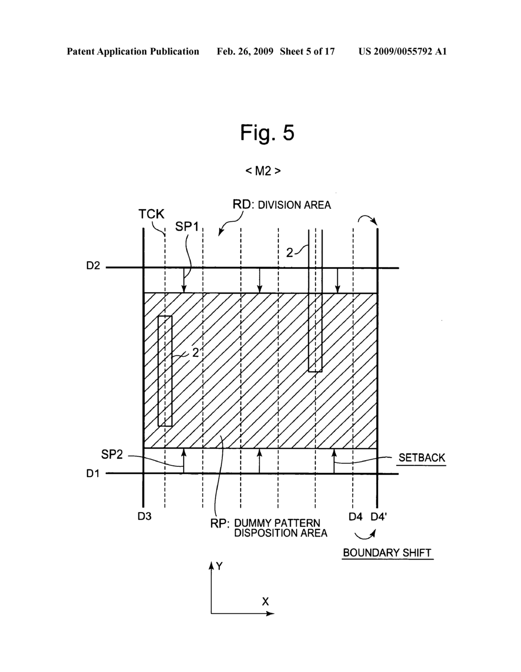 Method and system for designing semiconductor integrated circuit providing dummy pattern in divided layout region - diagram, schematic, and image 06