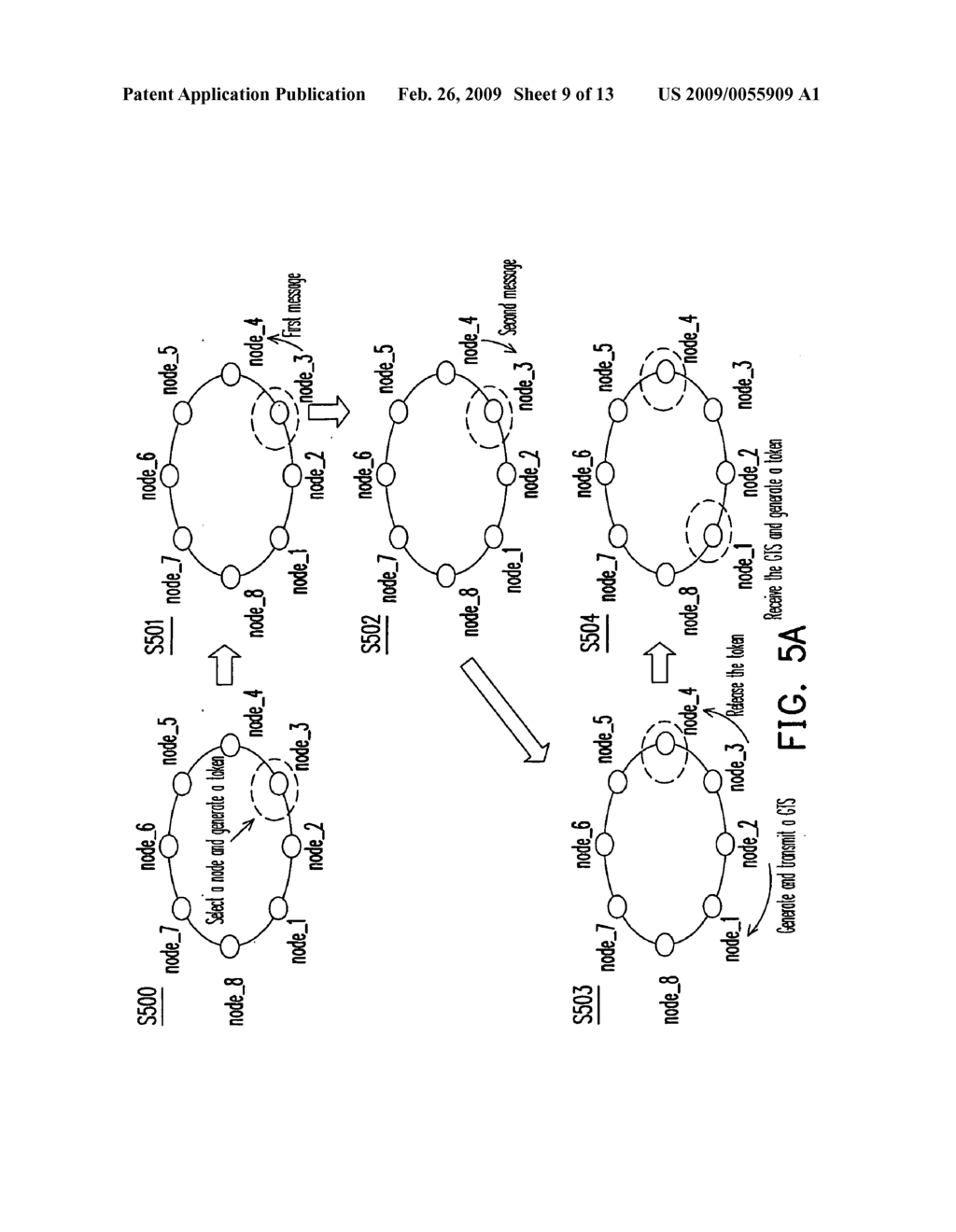 DATA TRANSMITTING METHOD WITH MULTIPLE TOKEN MECHANISM IN WIRELESS TOKEN RING PROTOCOL - diagram, schematic, and image 10