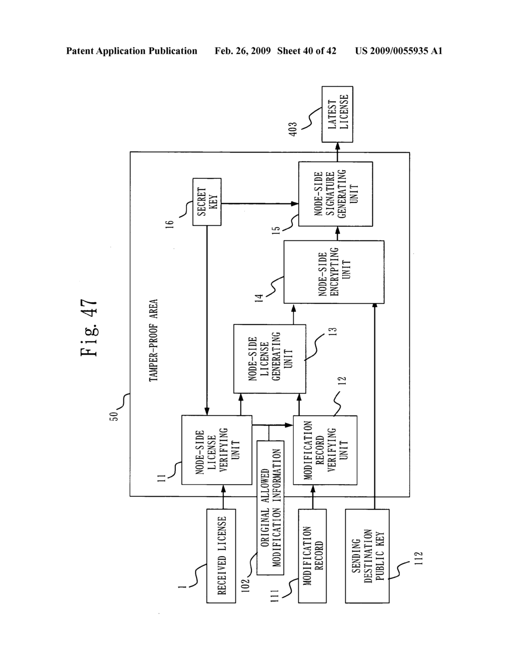 Data delivery system, issuance apparatus, terminal apparatus, and intermediate node - diagram, schematic, and image 41