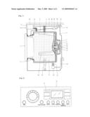 DRUM TYPE WASHING MACHINE HAVING TOUCH UP FUNCTION AND METHOD FOR TOUCHING UP THEREOF diagram and image