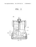 Stick type vacuum cleaner diagram and image