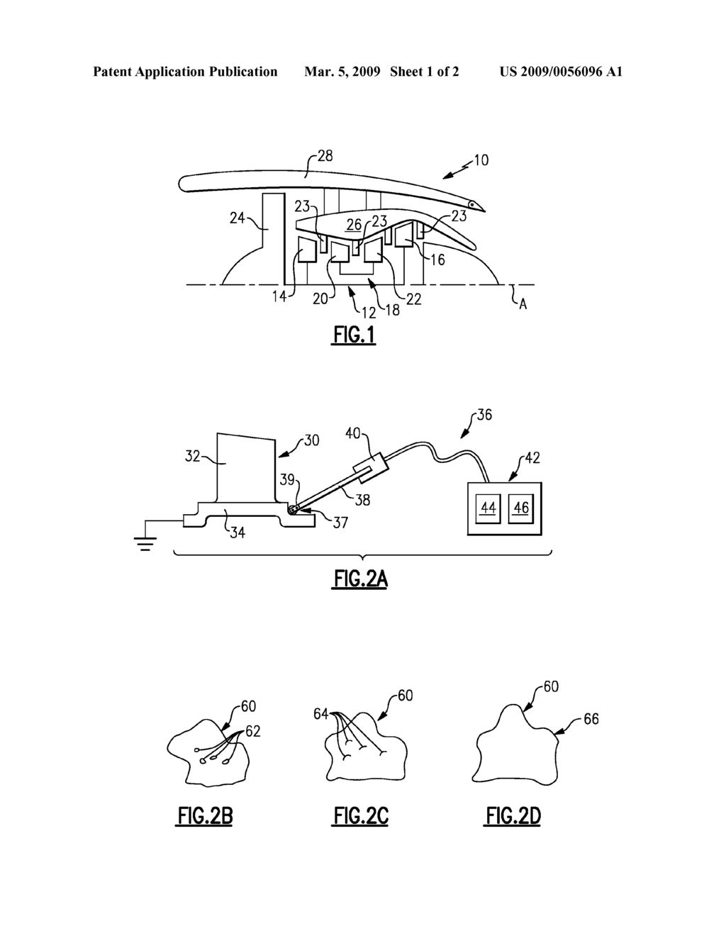 METHOD OF REPAIRING A TURBINE ENGINE COMPONENT - diagram, schematic, and image 02