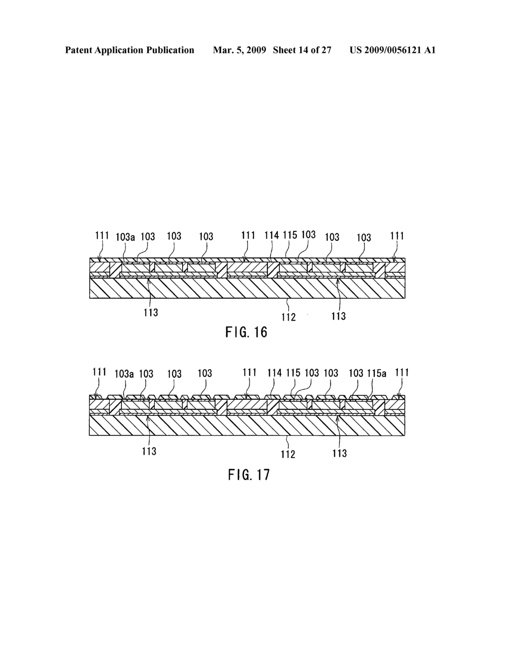 Method of manufacturing electronic component package - diagram, schematic, and image 15