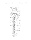 System for the simultaneous introduction of two items into a conduit diagram and image