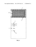 Reusable folding shopping list with embedded magnifying lens diagram and image