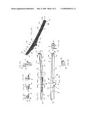 Adjustable plant stake assembly with improved ground anchors and kit therefor diagram and image