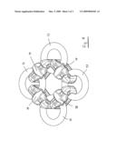 Chain Member Assembly for a Tire Chain and Chain Member for Use in Such a Chain Member Assembly diagram and image