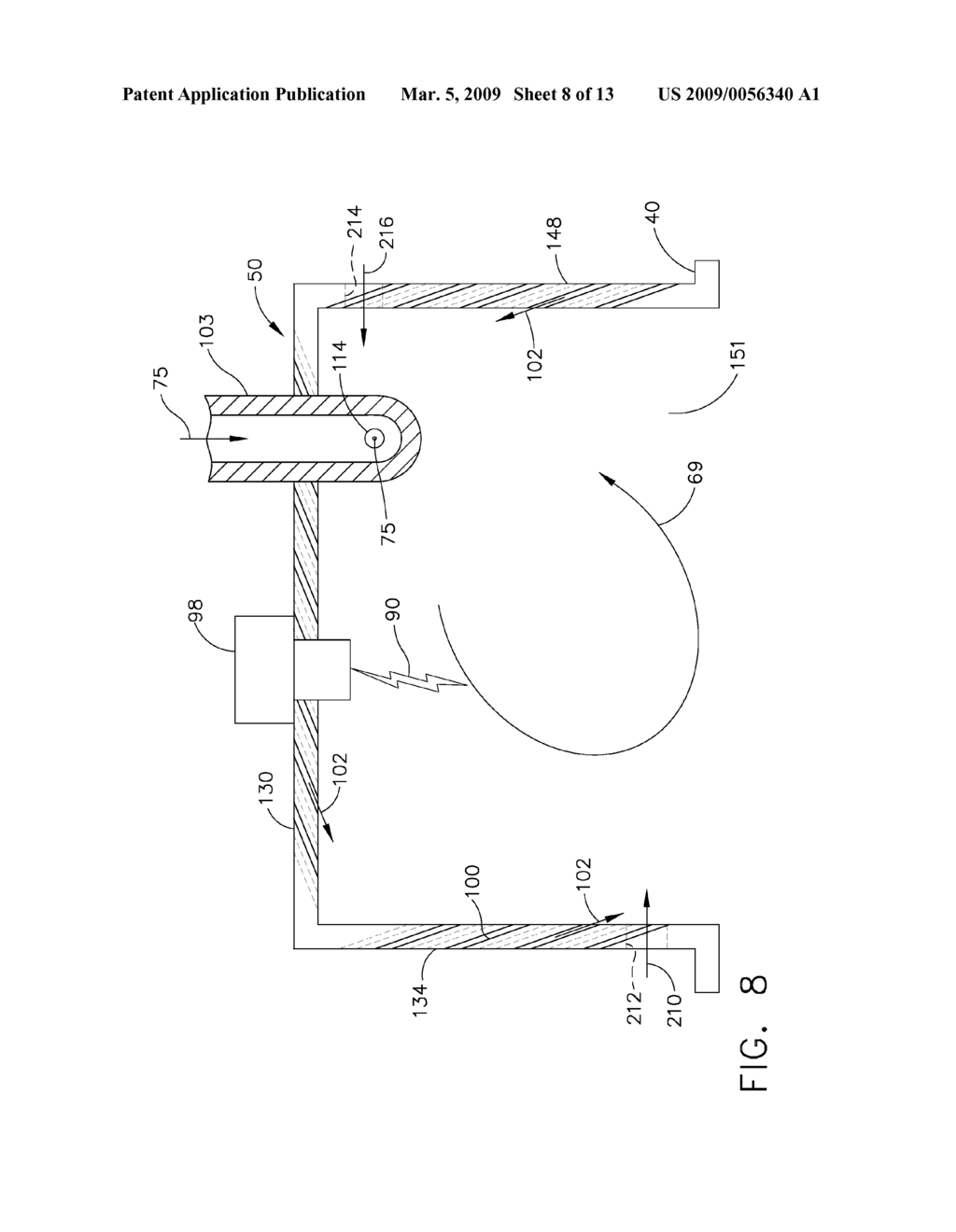 AUGMENTOR WITH TRAPPED VORTEX CAVITY PILOT - diagram, schematic, and image 09