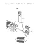 Air conditioner with service valve assembly diagram and image