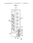 Air conditioner with service valve assembly diagram and image