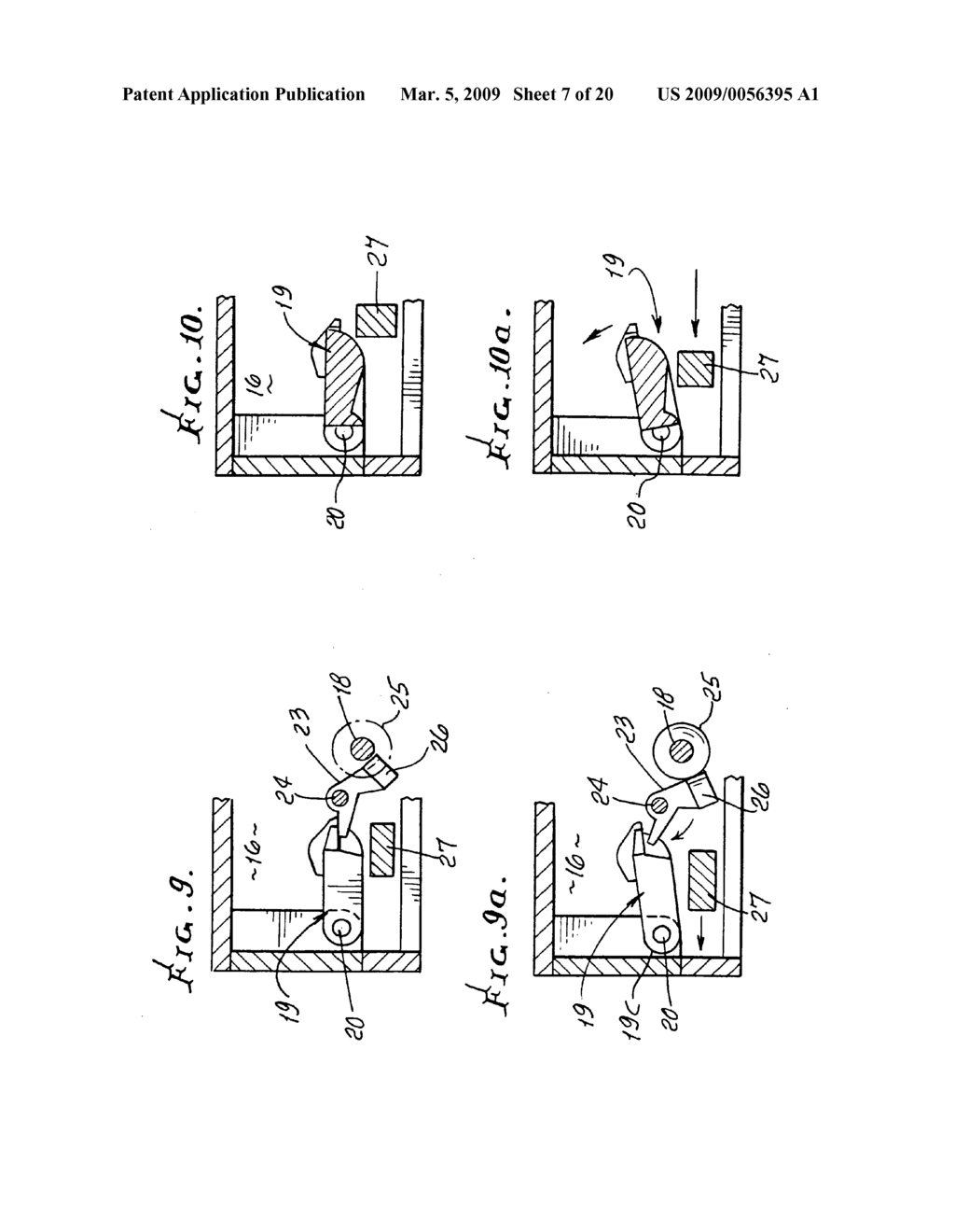 Compact electric strike with preload release capability - diagram, schematic, and image 08