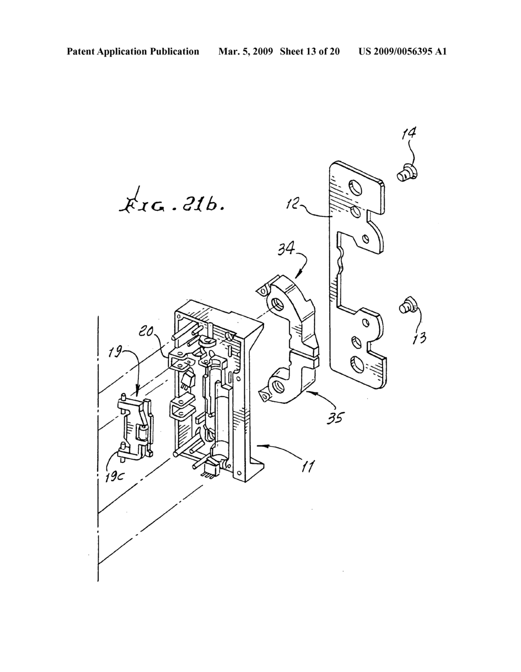 Compact electric strike with preload release capability - diagram, schematic, and image 14