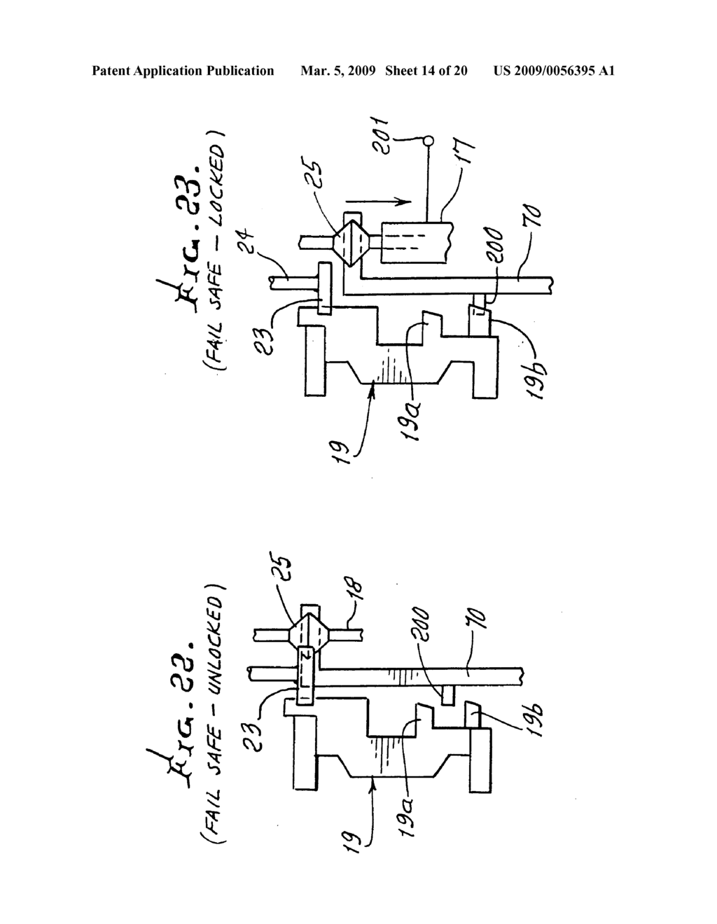 Compact electric strike with preload release capability - diagram, schematic, and image 15