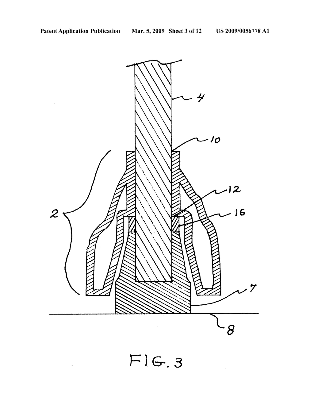 Crutch foot - diagram, schematic, and image 04