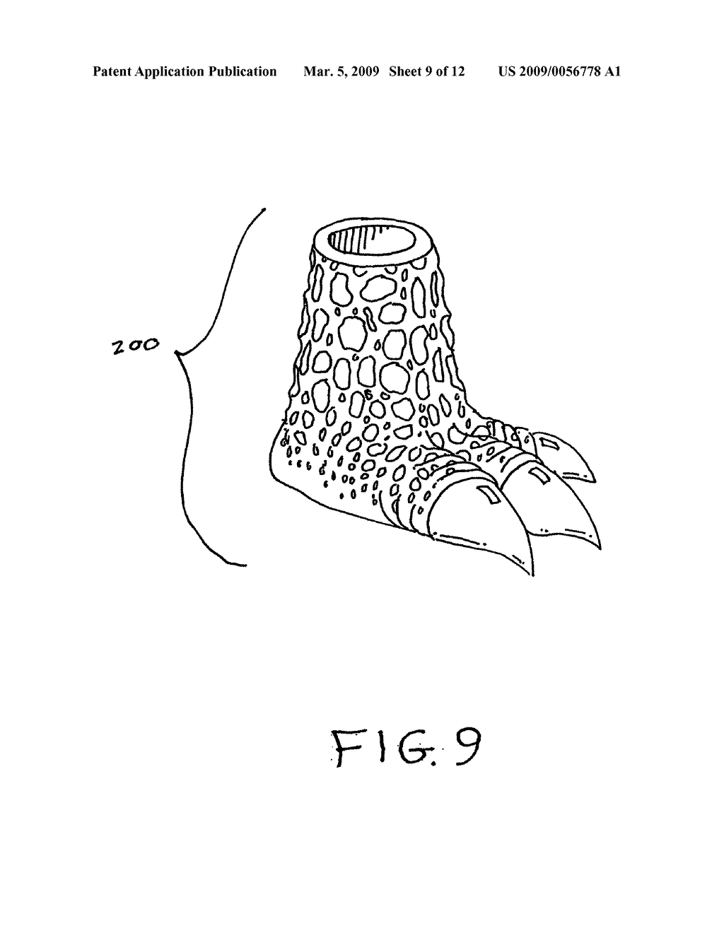 Crutch foot - diagram, schematic, and image 10