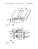 Multiple chips bonded to packaging structure with low noise and multiple selectable functions diagram and image