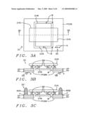 Multiple chips bonded to packaging structure with low noise and multiple selectable functions diagram and image