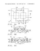 Multiple chips bonded to packaging structure with low noise and multiple selectable functions diagram and image