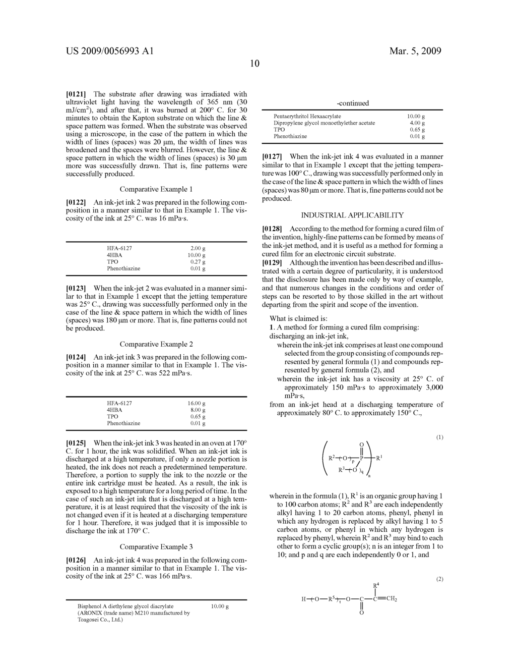 METHOD FOR FORMING CURED FILM - diagram, schematic, and image 11